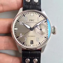 Replica IWC Big Pilot IW500912 ZF Stainless Steel Silver Dial Swiss 51111