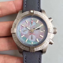 Replica Breitling Avenger Bandit E1338310/M534/253S/E20DSA.2 GF Titanium Mother Of Pearl Dial Swiss 7750