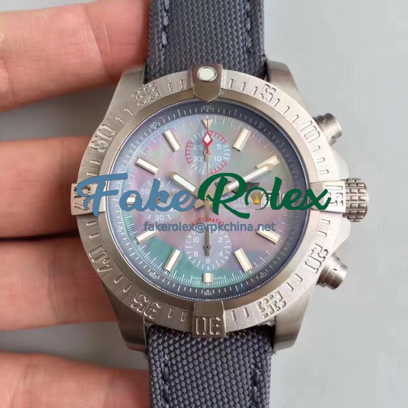 Replica Breitling Avenger Bandit E1338310/M534/253S/E20DSA.2 GF Titanium Mother Of Pearl Dial Swiss 7750