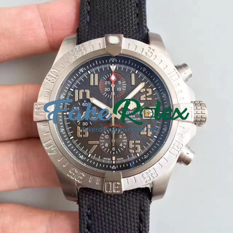 Replica Breitling Avenger Bandit E1338310/M534/253S/E20DSA.2 GF Titanium Black Dial Swiss 7750