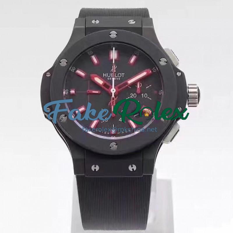 Replica Hublot Big Bang Evolution Red Magic 301.CI.1123.GR HBB V6 Ceramic Black Dial Swiss HUB4100