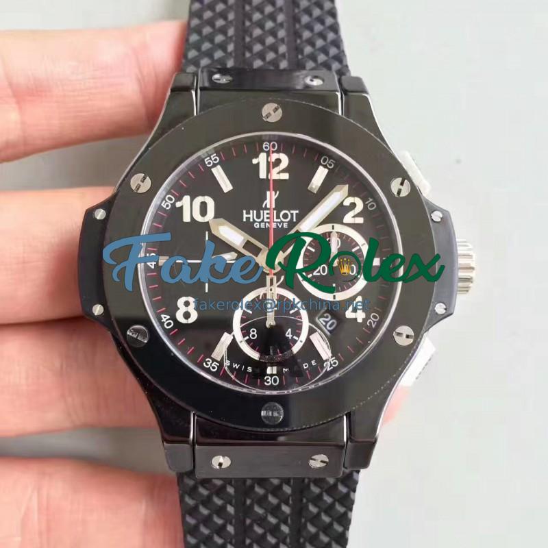 Replica Hublot Big Bang Evolution Black Magic 301.CX.130.RX HBB V6 Ceramic Black Dial Swiss HUB4100