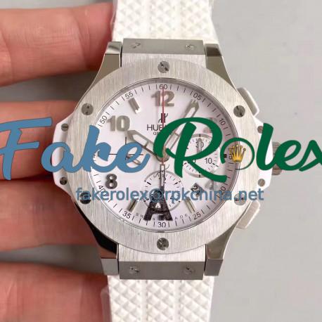 Replica Hublot Big Bang JF Stainless Steel White Dial Swiss HUB4100