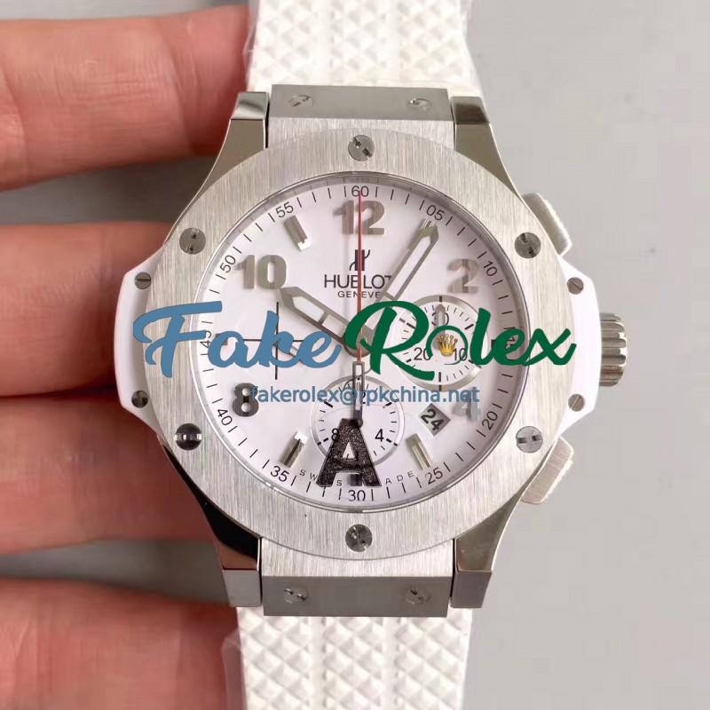 Replica Hublot Big Bang JF Stainless Steel White Dial Swiss HUB4100