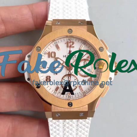 Replica Hublot Big Bang 301.PE.230.RW JF Rose Gold White Dial Swiss HUB4100